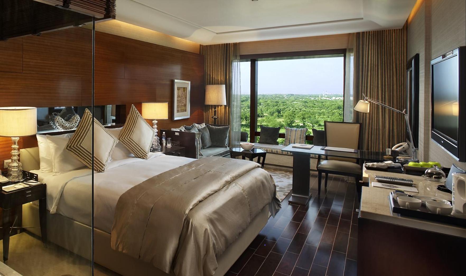The Leela Ambience Gurugram Hotel&Residences Gurgaon Exterior foto
